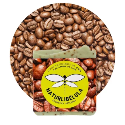 Jabón Exfoliante de Chía con Aroma de Café